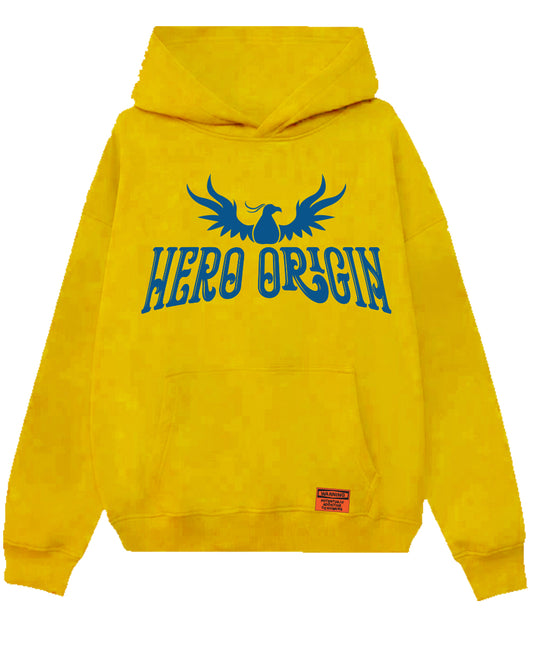 Half Phoenix Hoodie (Yellow)