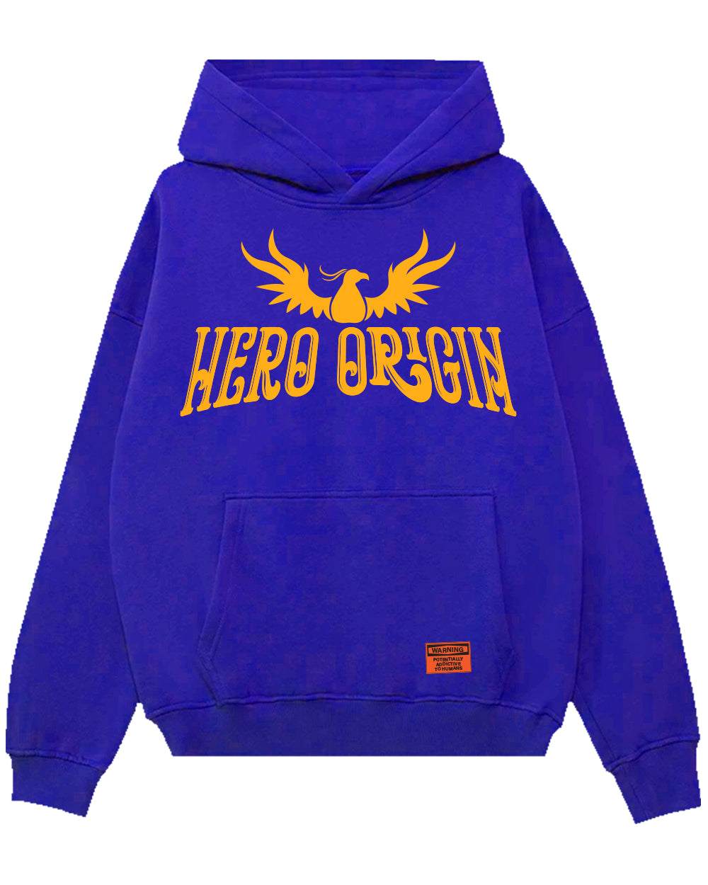 Half Phoenix Hoodie (Royal Blue)