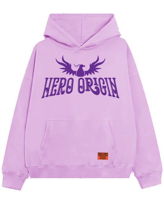 Half Phoenix Hoodie (Light Pink)