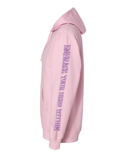 Half Phoenix Hoodie (Light Pink)