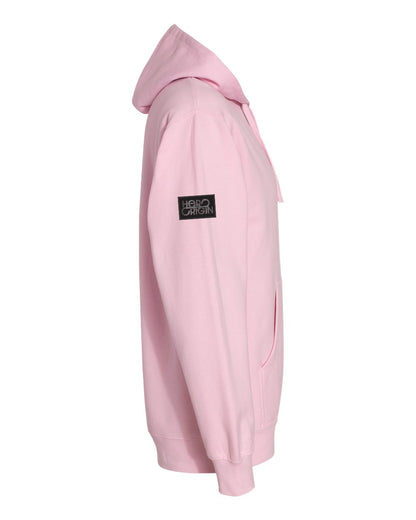 Half Phoenix Hoodie (Light Pink)